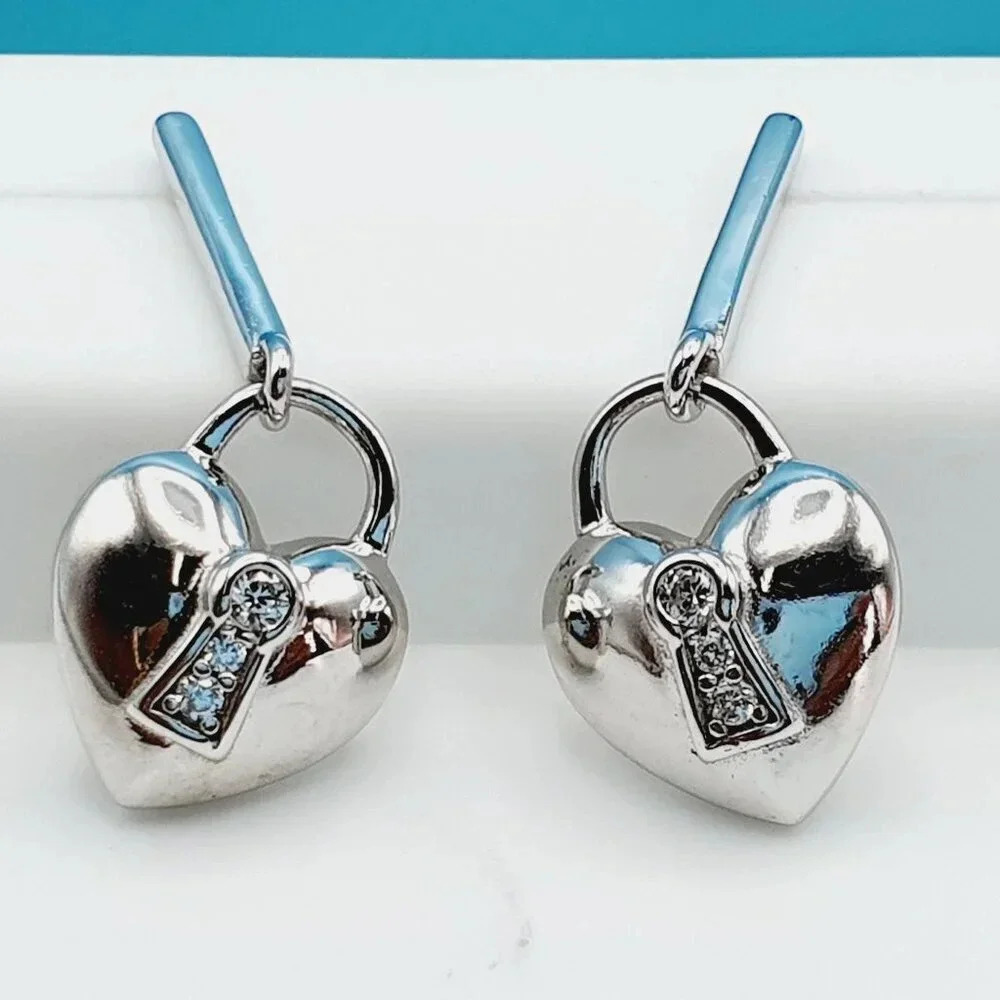 925 Sterling Silver CZ Beautiful Earrings for Women, 1USPAR4159